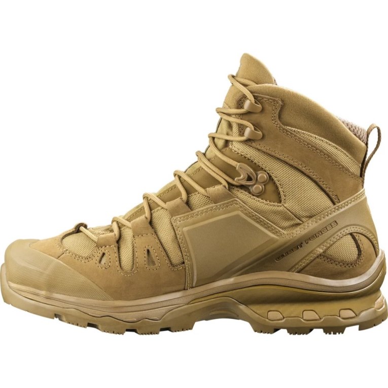 Brown Salomon Quest 4d GTX Forces 2 Women's Tactical Boots | PH 59734S